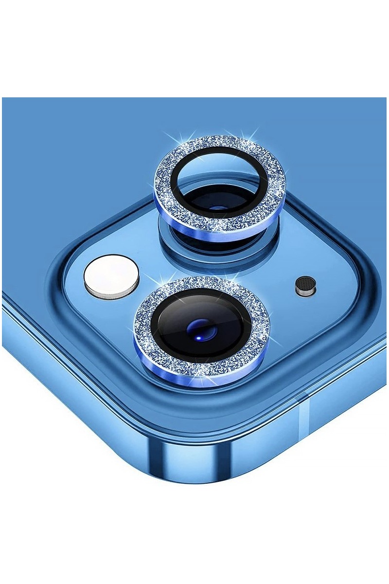 Protecteur d'objectif de caméra en strass compatible avec Iphone
