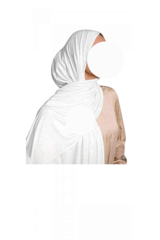 1 Pièce Voile Elégant Jersey Premium