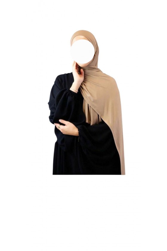 1Pièce voile hijab tricoté...