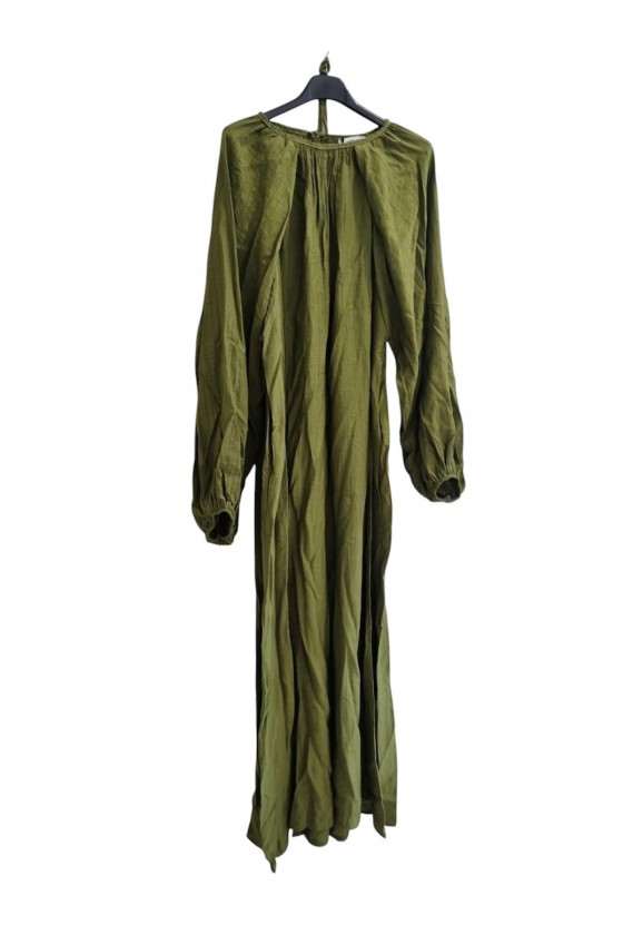 Robe longue vert  avec...