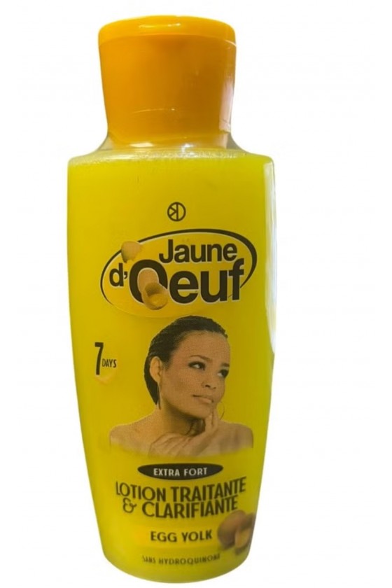 Lotion Traitante Clarifiante Au Jaune D'œuf 7 Jours