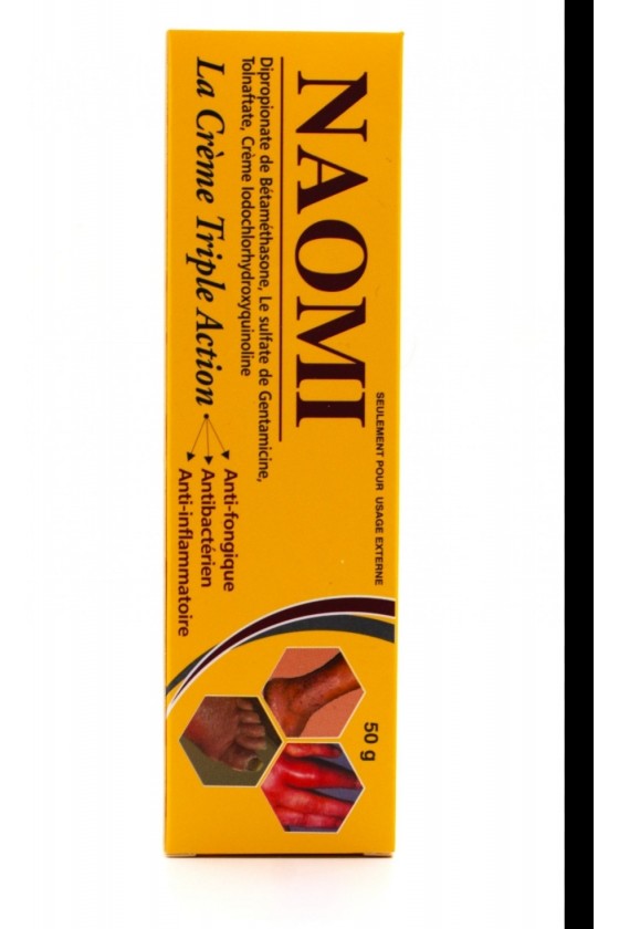 NAOMI Crème Tripe Action Rapide Ultra Eclaircissant Anti Imperfection 50g