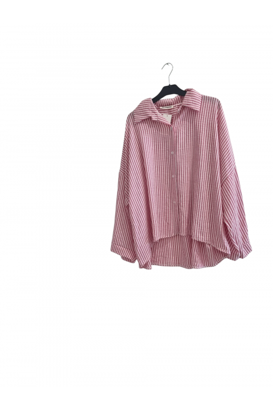 Chemise Fluide rose